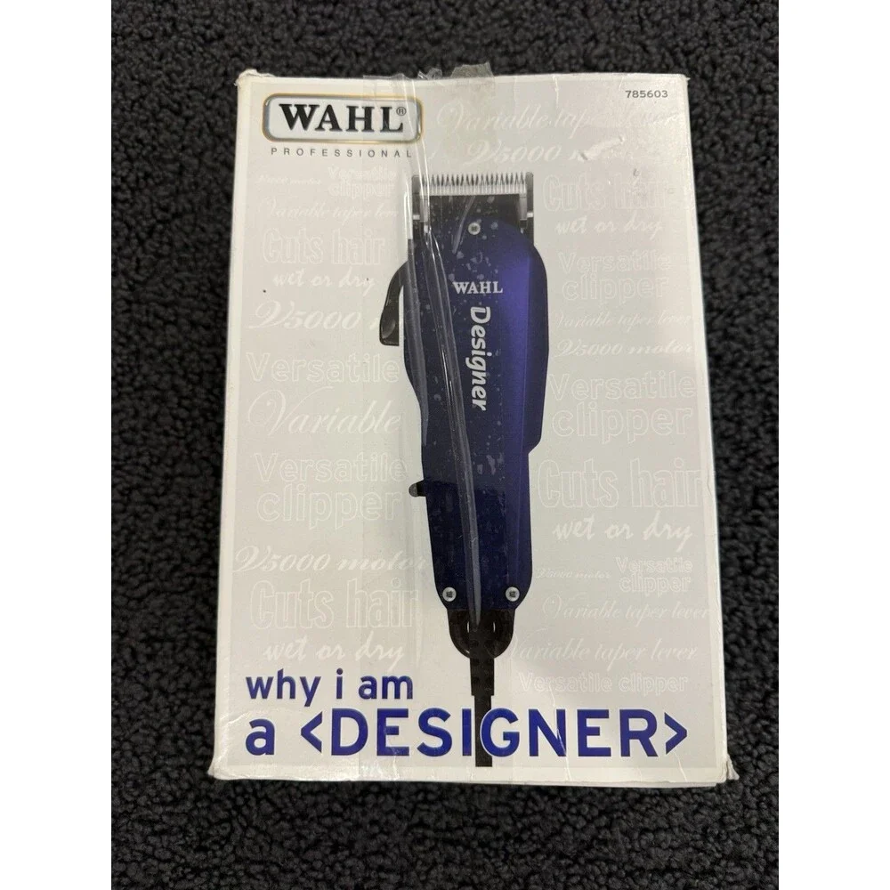 WAHL Designer Professional Vibrator Clipper Model 8355-3501 Open-Box